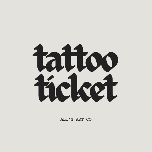 tattoo ticket