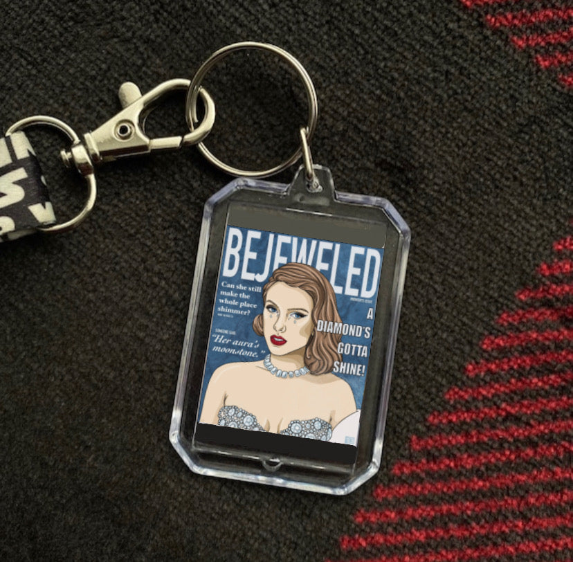 bejeweled keychain