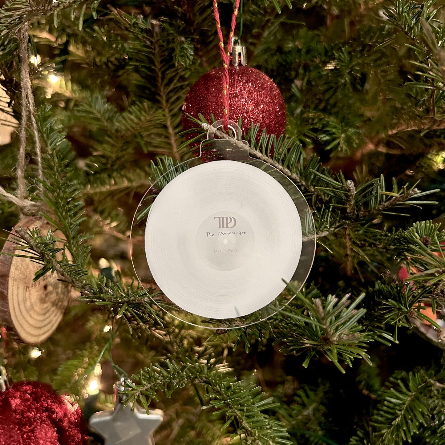 ttpd vinyl variant ornaments