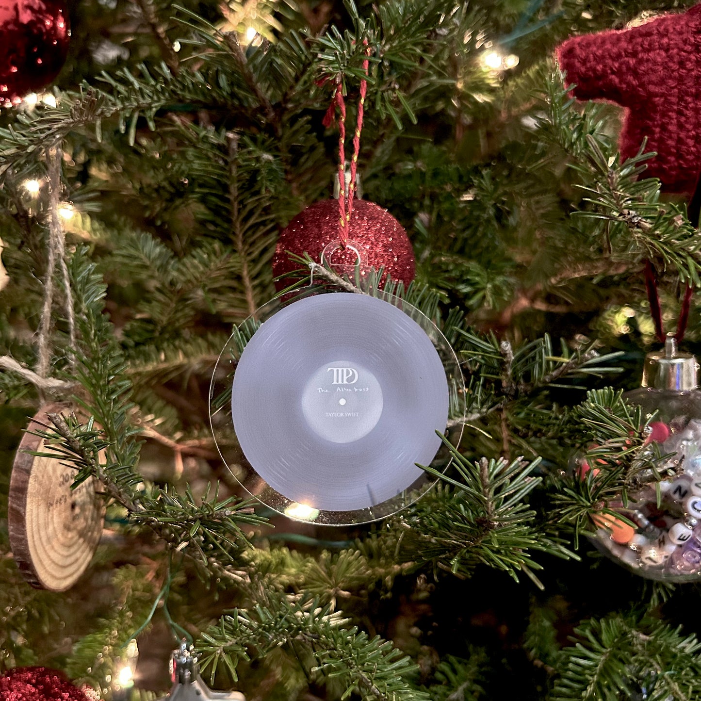 ttpd vinyl variant ornaments