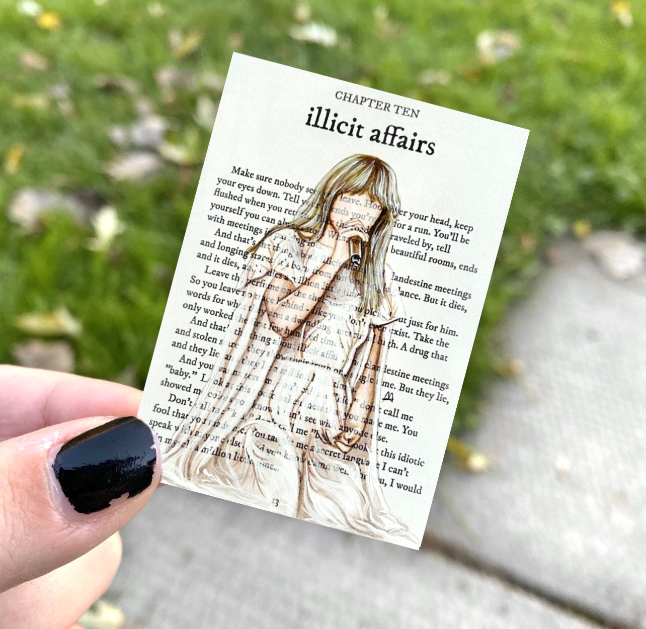 illicit affairs sticker