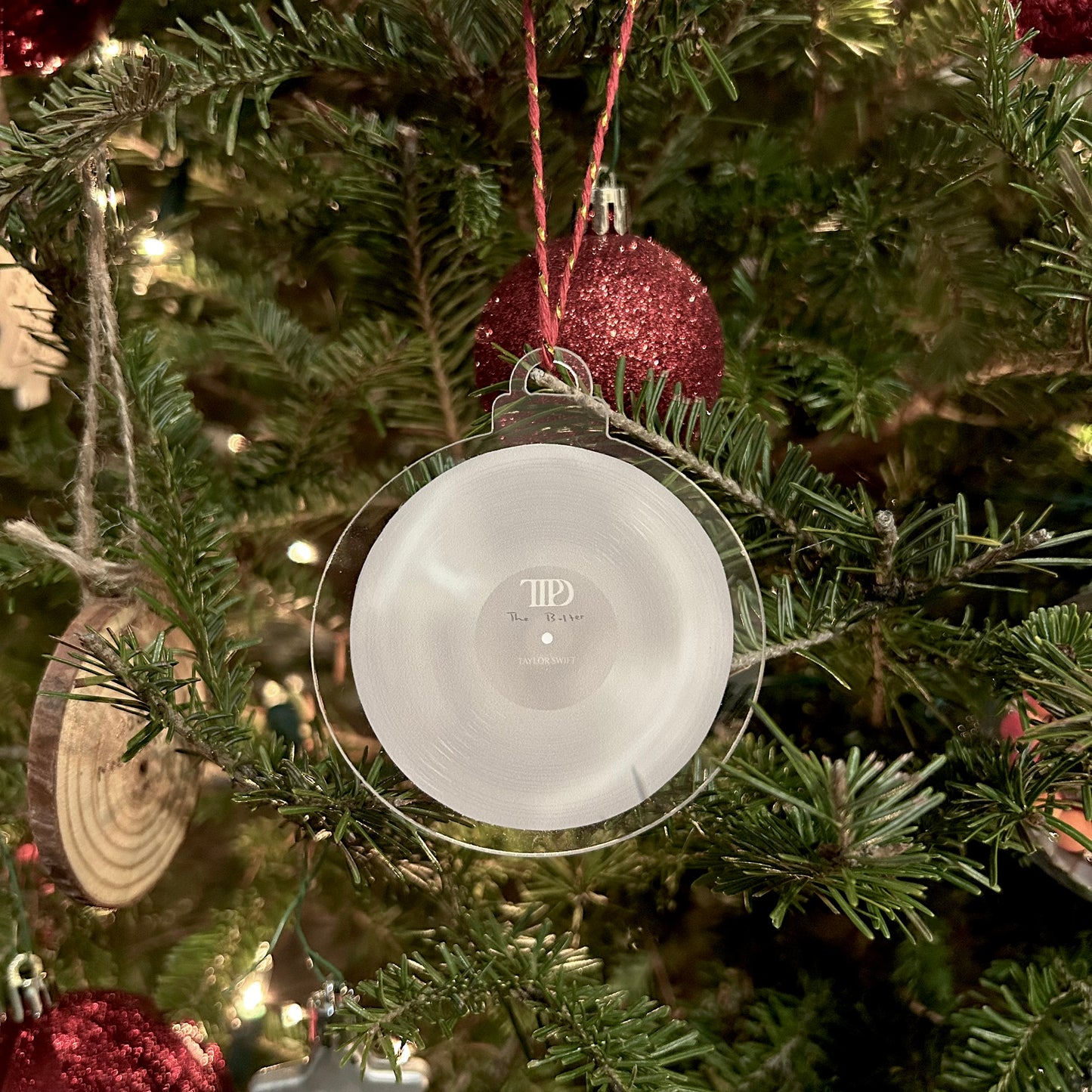 ttpd vinyl variant ornaments