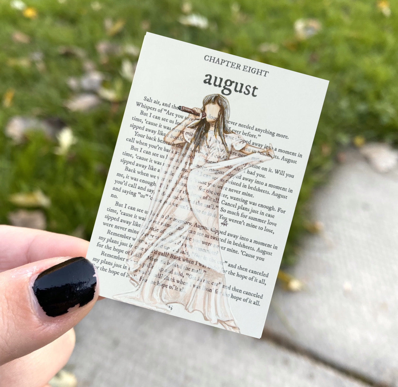 august sticker