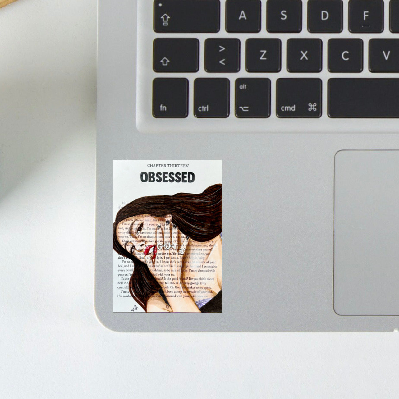 obsessed sticker