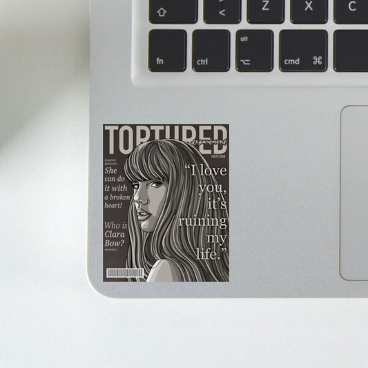 poets department magazine sticker