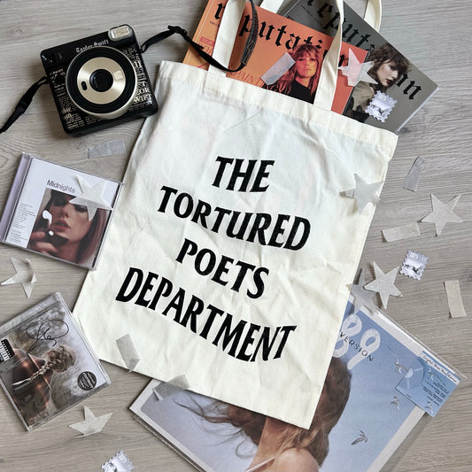 poets department tote bag