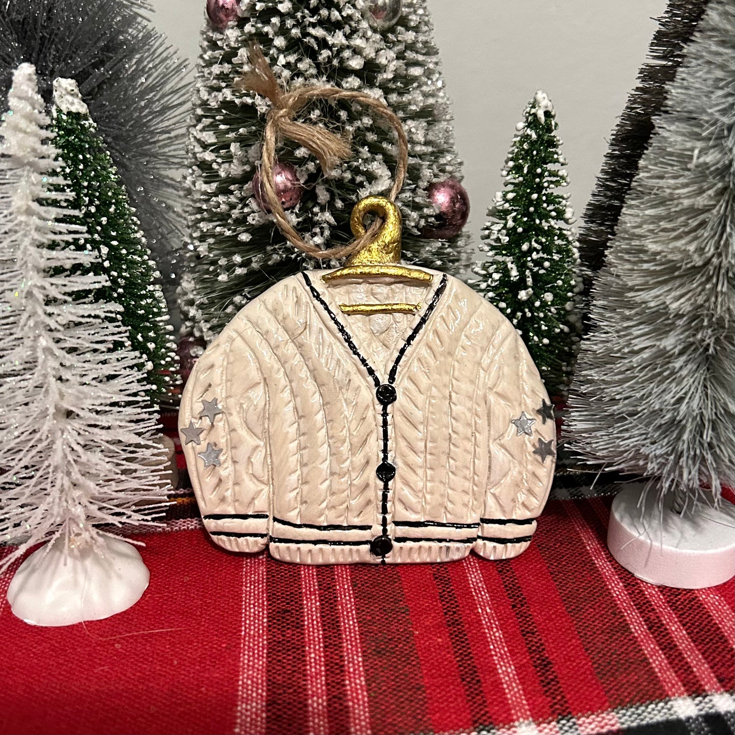 cardigan tree ornament