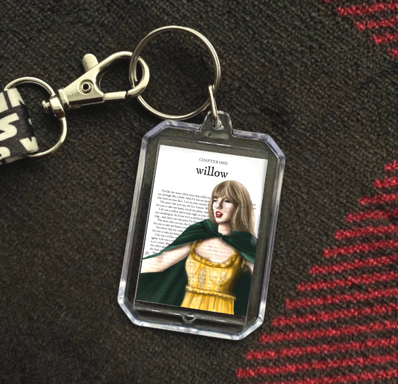 willow keychain