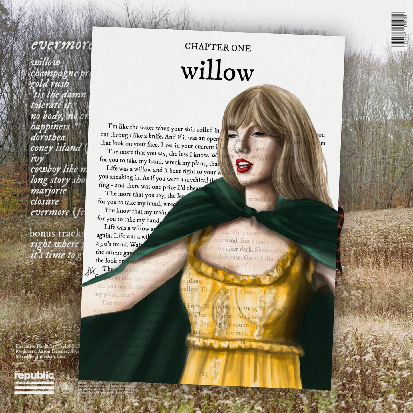 willow art print