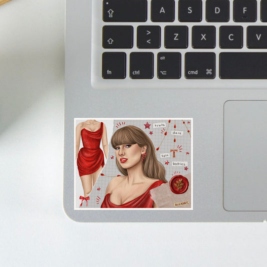 red grammy sticker