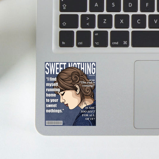 sweet nothing magazine sticker