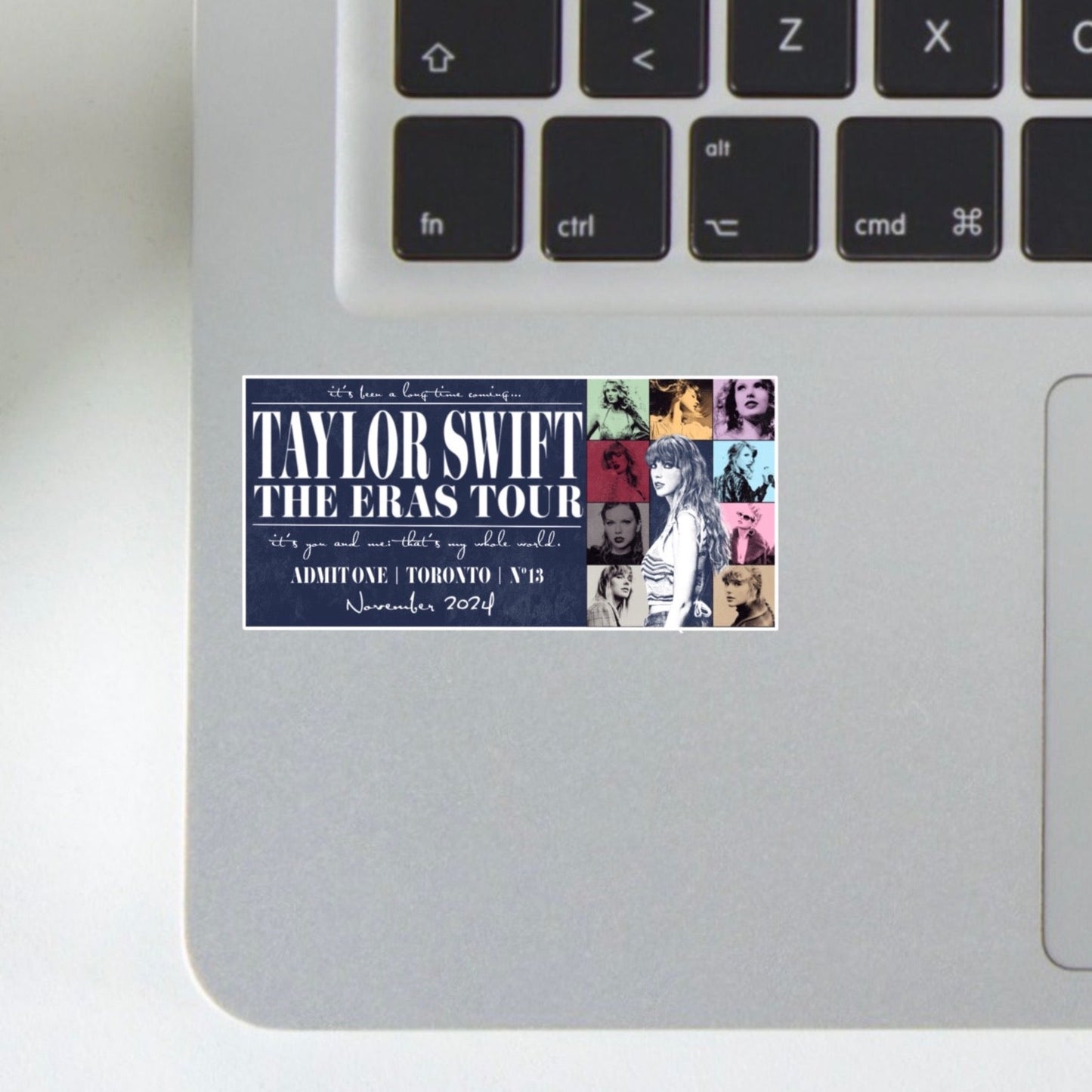 eras toronto ticket sticker