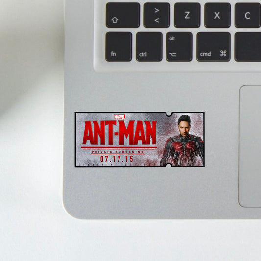 ant man ticket sticker