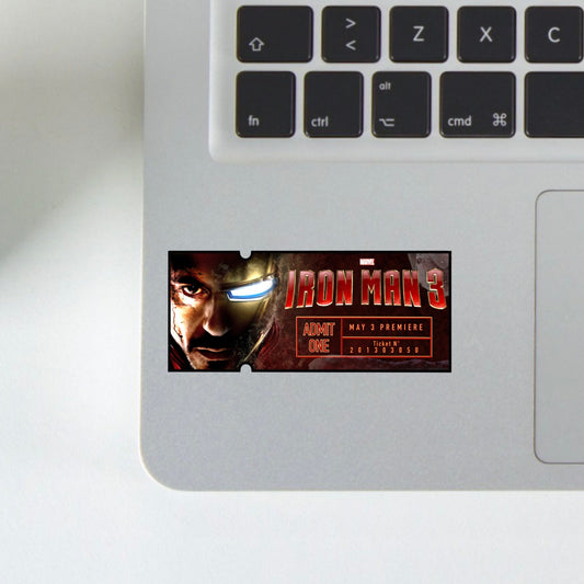 iron 3 ticket sticker