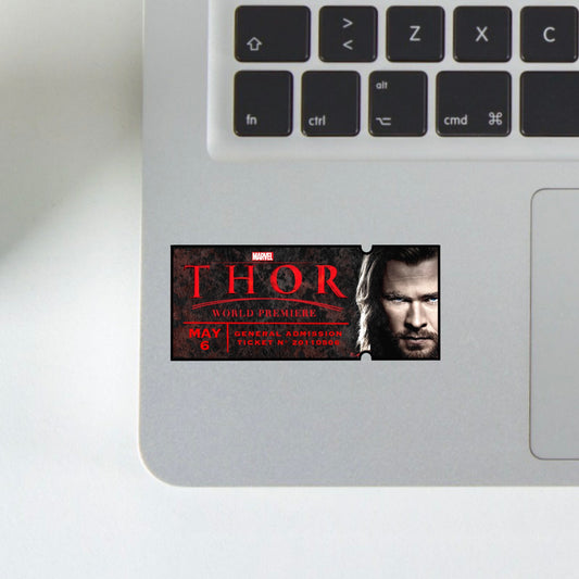 thor ticket sticker