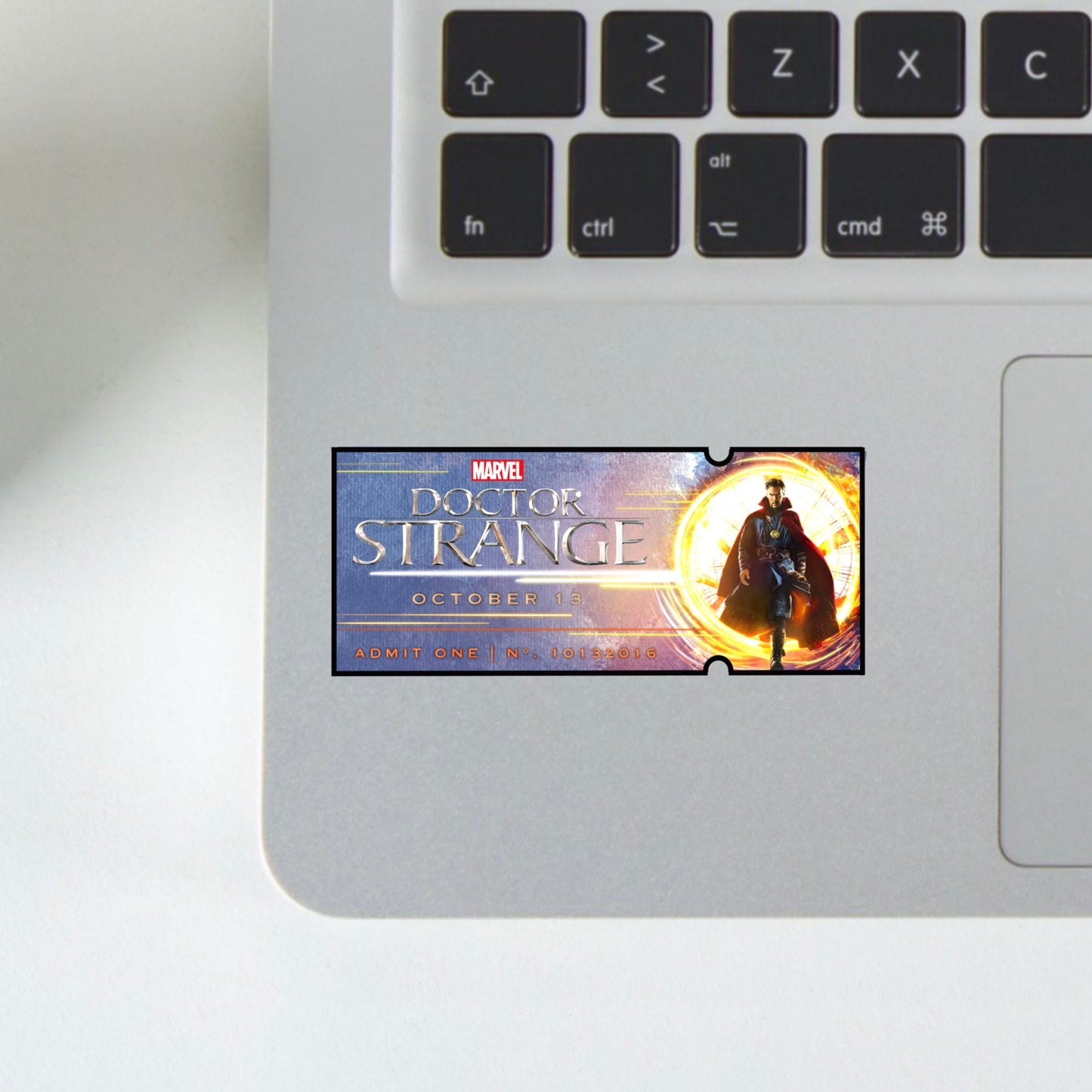 dr strange ticket sticker