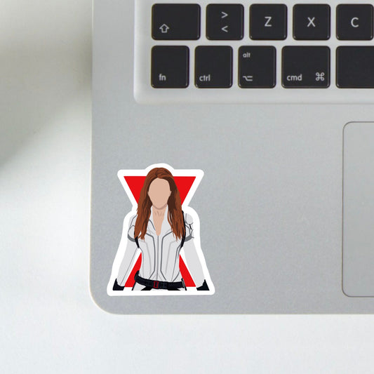 natasha logo sticker