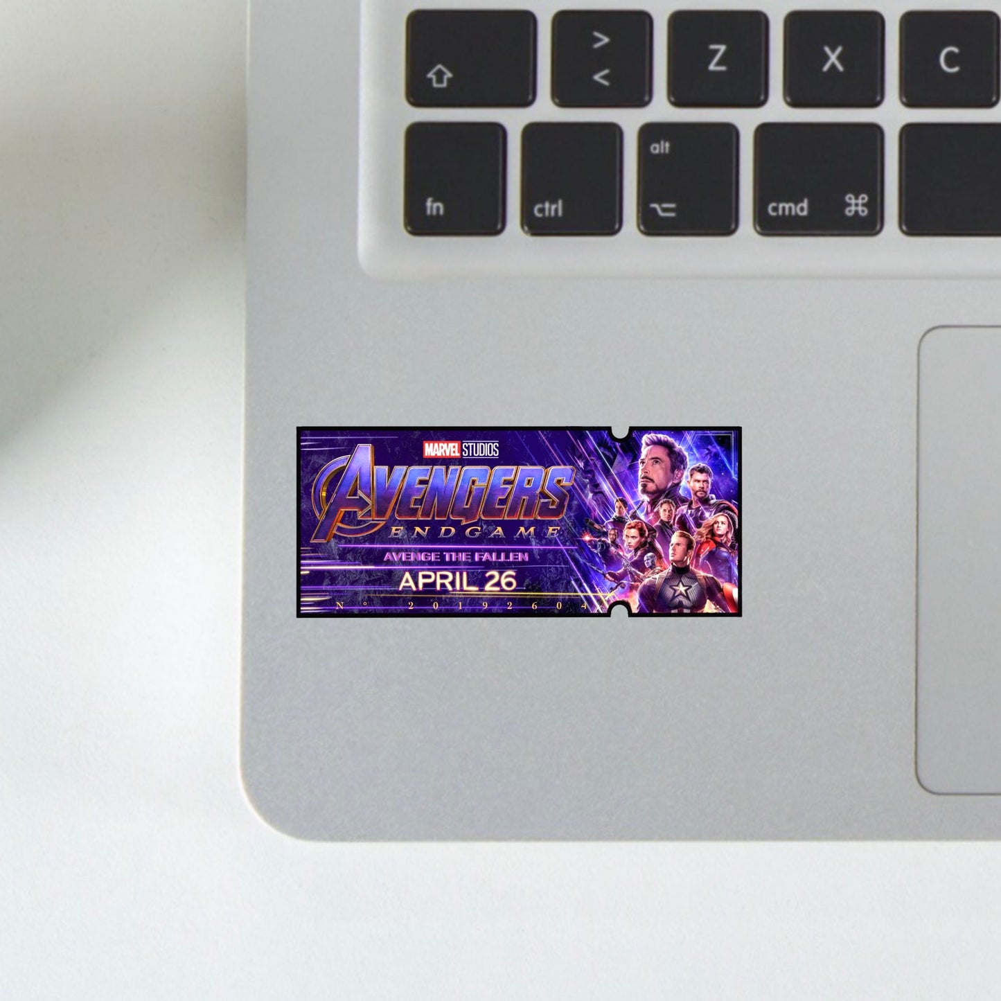 endgame ticket sticker