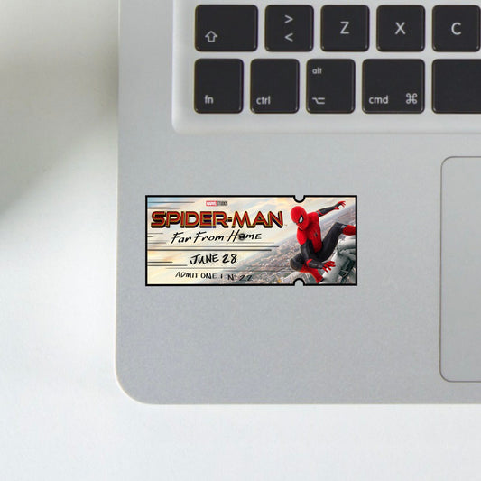 far from home ticket sticker