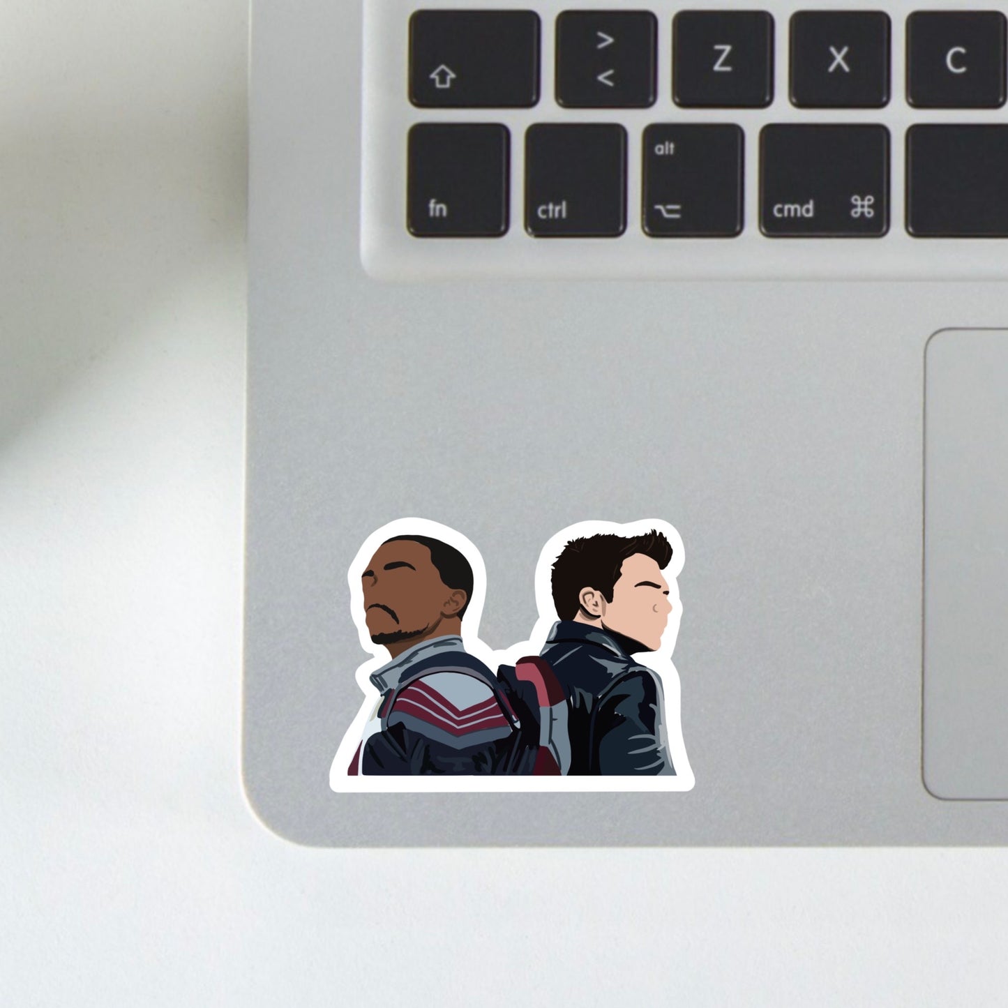 sam & bucky sticker