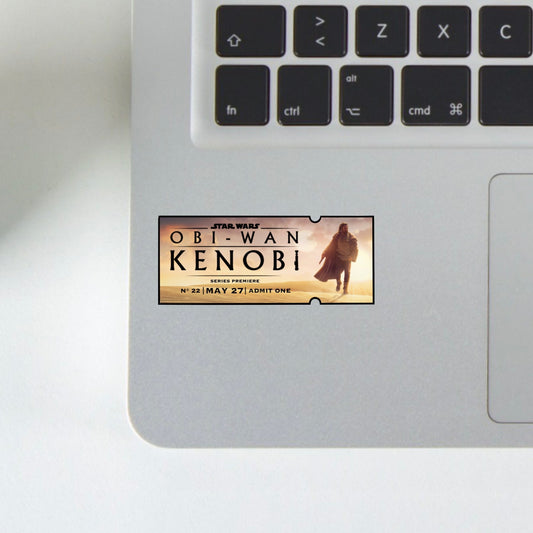 kenobi ticket sticker