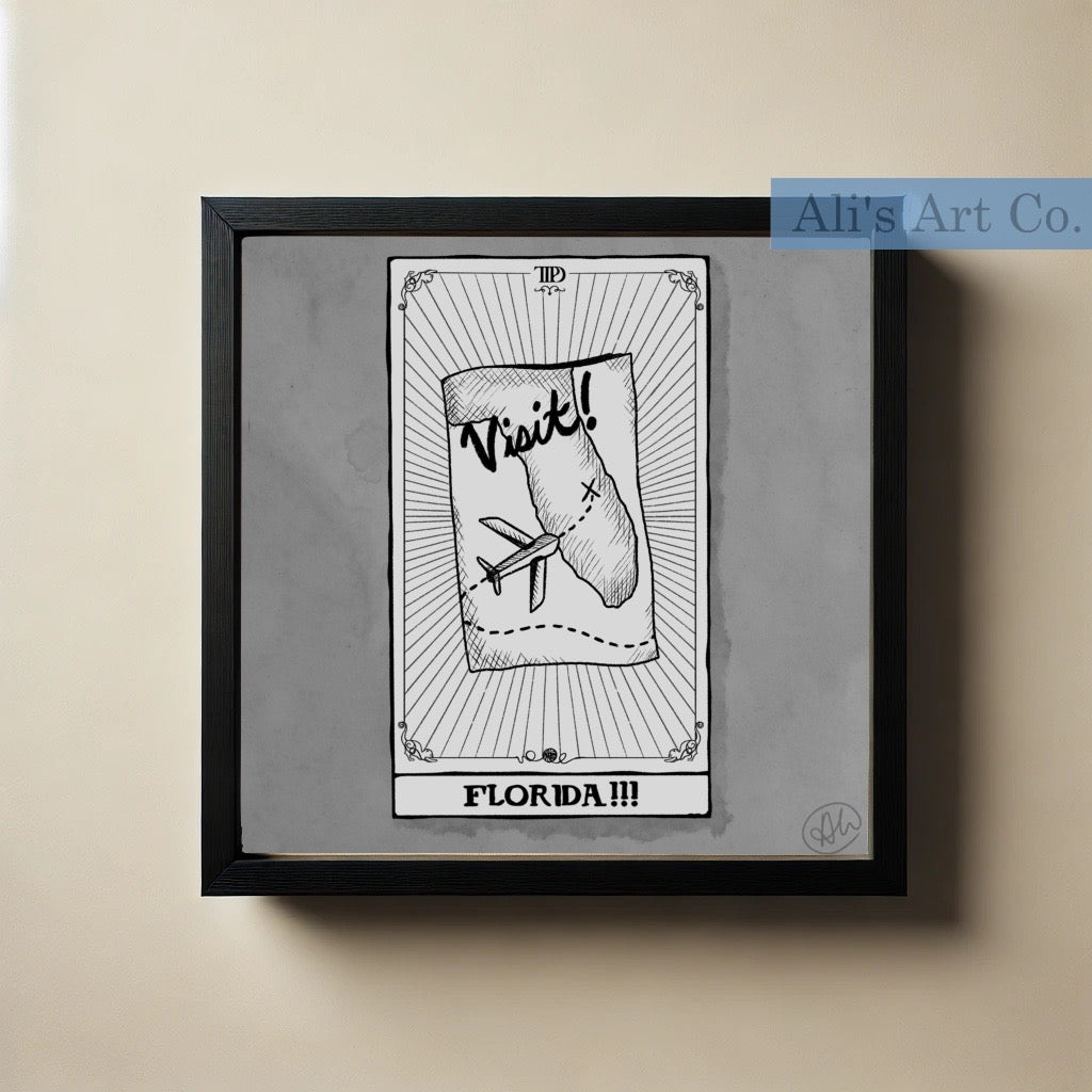 ttpd tarot card art prints