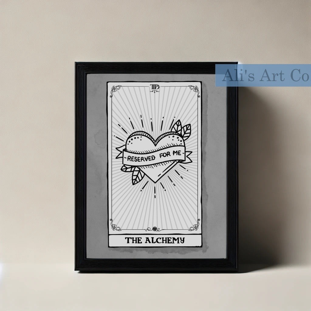 ttpd tarot card art prints