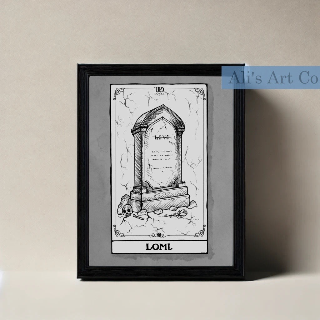 ttpd tarot card art prints