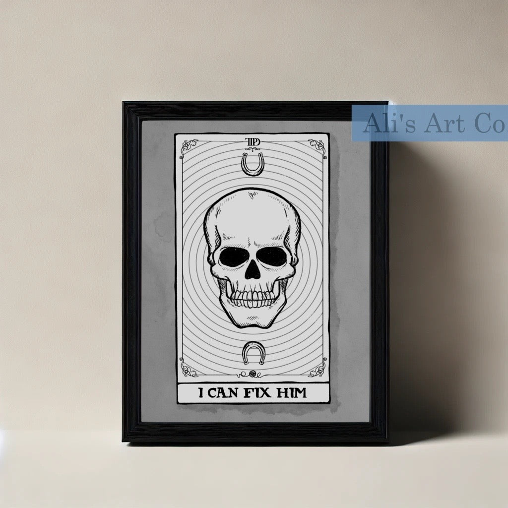 ttpd tarot card art prints