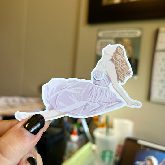 ballet dress sticker