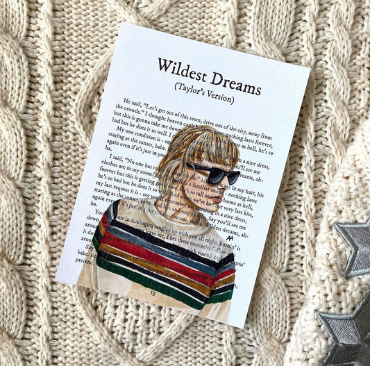 wildest dreams art print