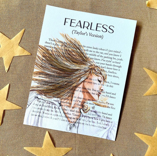 fearless tv art print