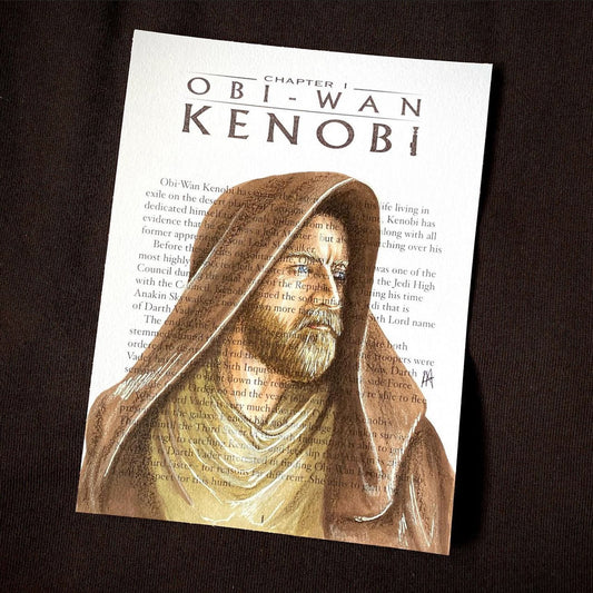 kenobi art print