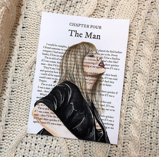 the man art print