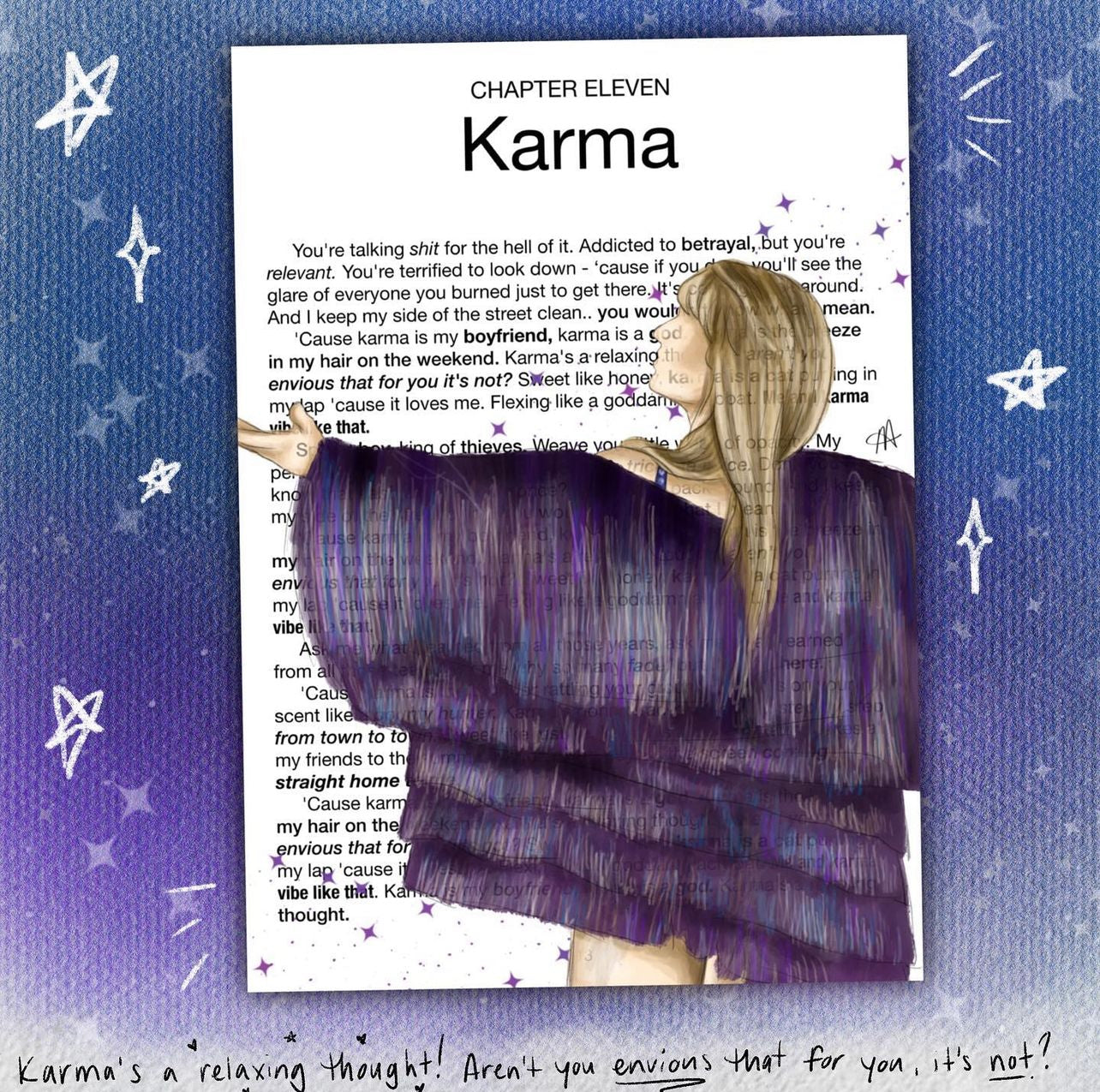 karma art print