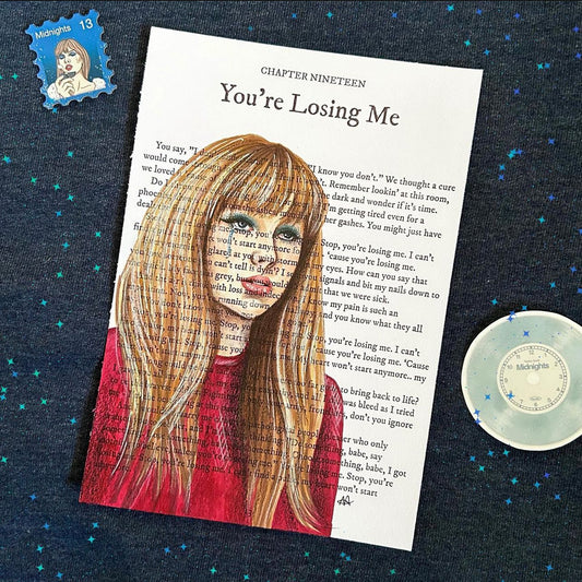 you're losing me art print