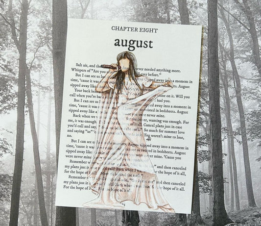 august art print