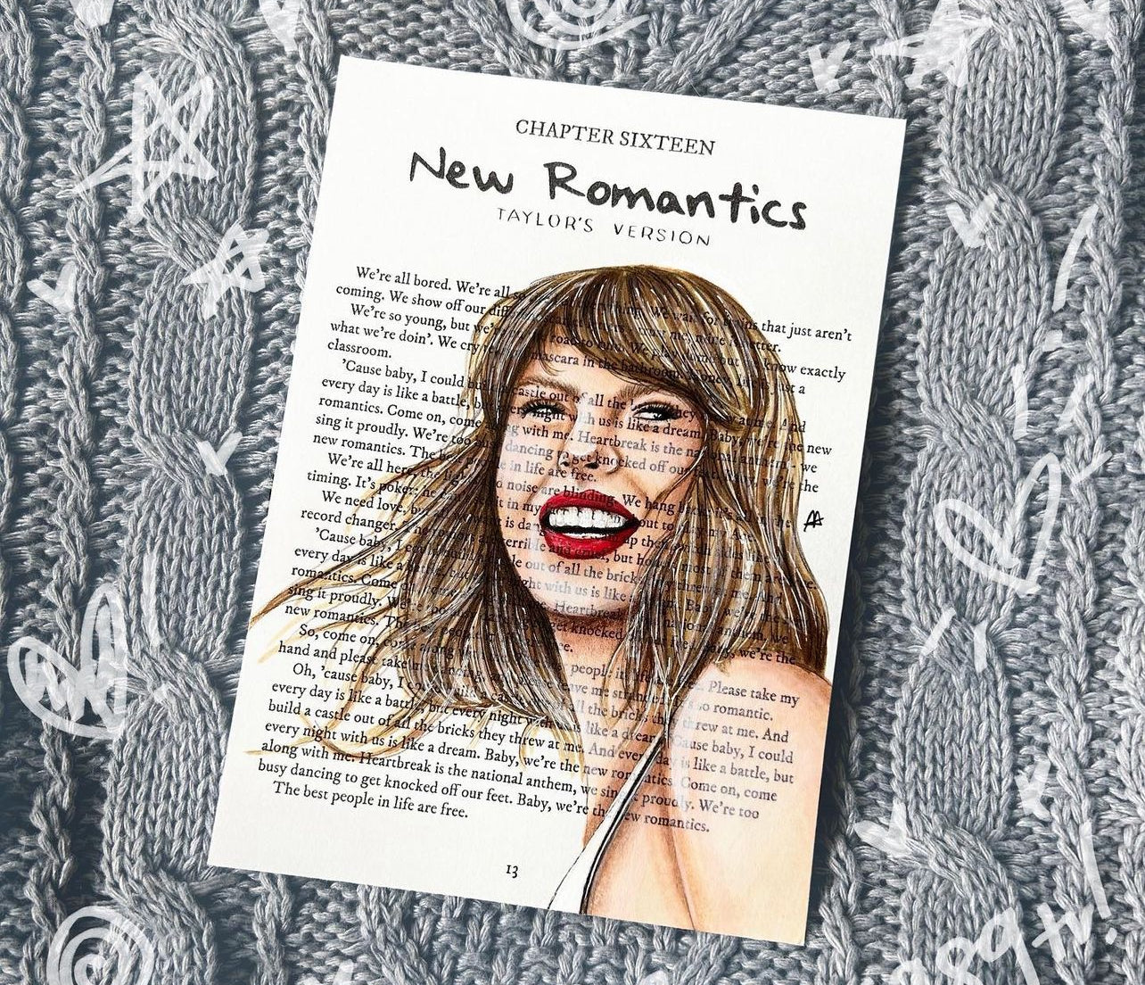 new romantics tv art print