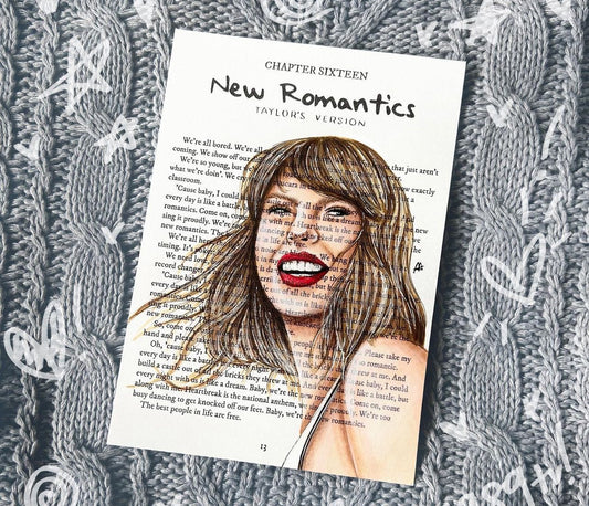 new romantics tv art print