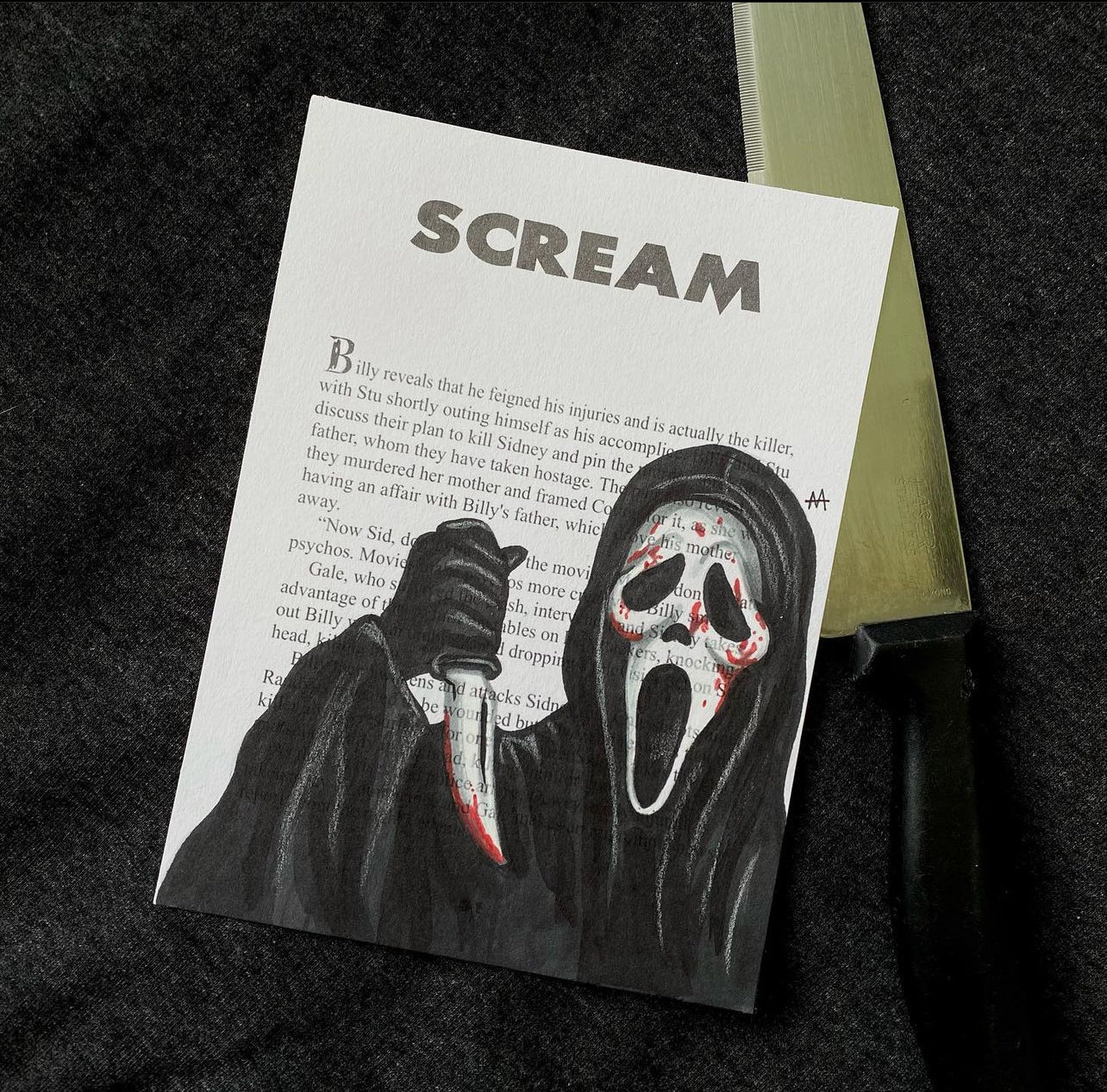 scream art print