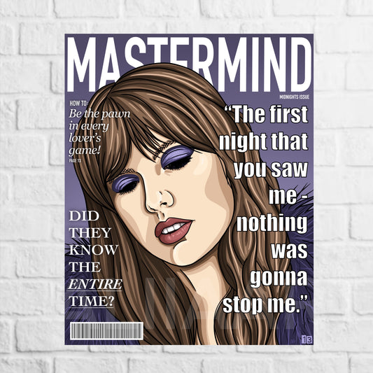 mastermind magazine art print